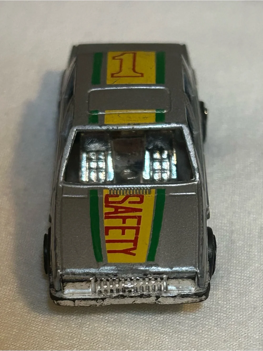 Vintage Summer Metal Products Marz Karz Silver Volvo 760 Safety Diecast